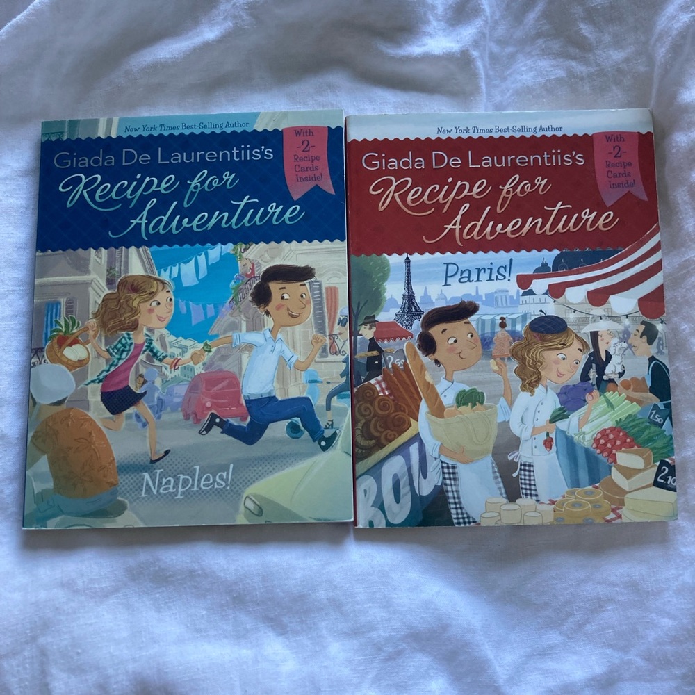 Recipe for Adventure Giada De Laurentiis’s 2 Pack Books